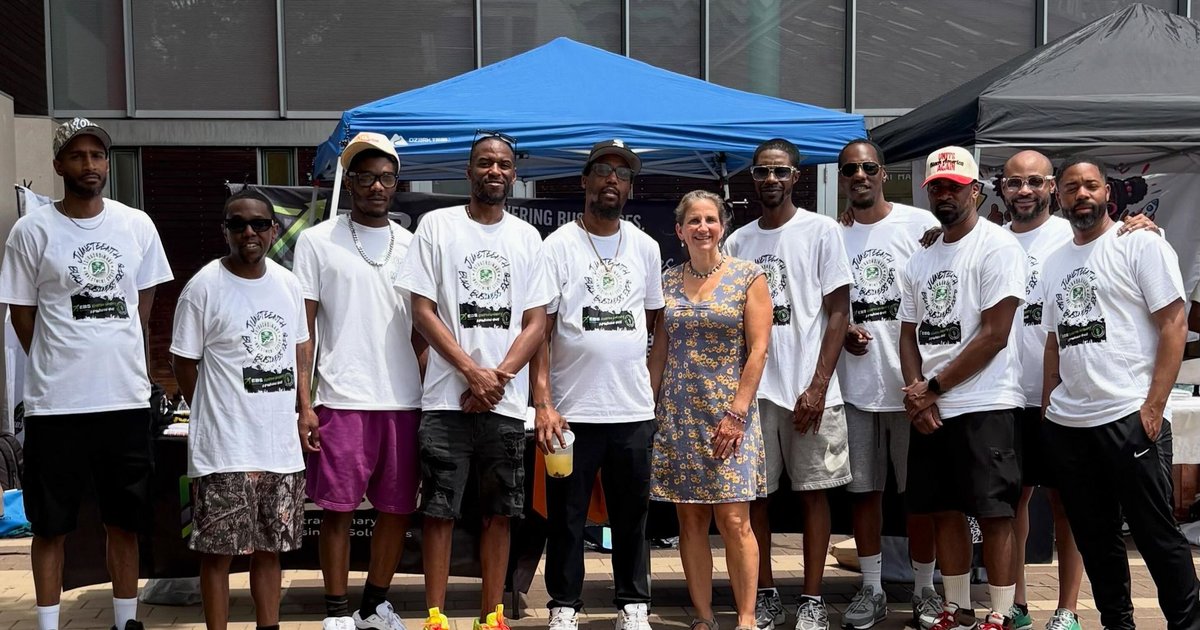 Juneteenth expo crowd at a past celebration